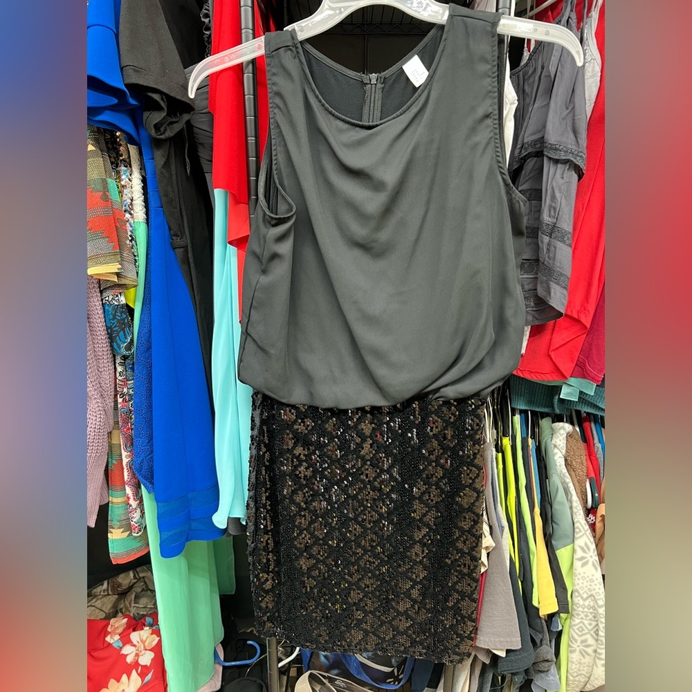 Little black sequin dress you have to have!